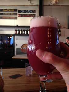 Insight Door County Cherry Saison Feb 14 2015 Story